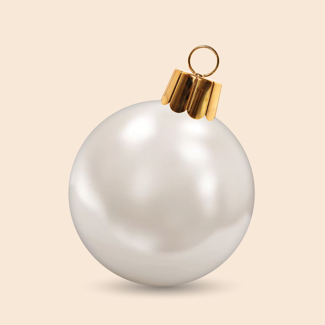 Pearl Classic HoliGlow® Ornament - 28"